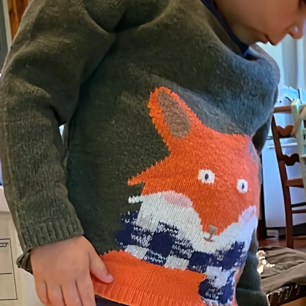 Baby Boden | cashmere blend sweater | 12-18 months